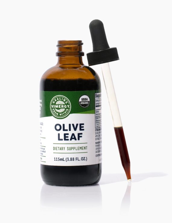 Organic Olive Leaf 10:1 115ml w Vimergy Inner Harmony