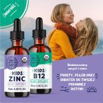 Zestaw dla dzieci - Witamina B12 KIDS w kroplach 55 ml + Cynk KIDS w kroplach 55lm