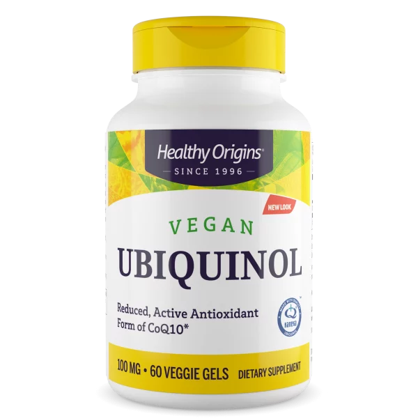 Vegan Ubiquinol w kapsułkach Healthy Origins®