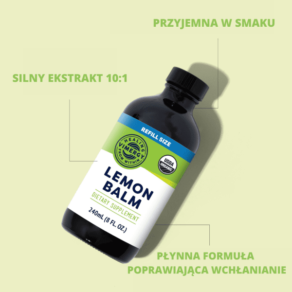 Lemon Balm - Ekstrakt z melisy 10:1 Refill 240ml - obrazek 2