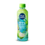 Woda kokosowa THAI COCO  - młody kokos NAM HOM - butelka PET 350ml