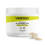 Brain Body Flexagility Vimergy® - 120gr - Proszek z Glycynianem Magnezu, MSM, Bio-Kurkumą i Imbirem